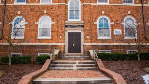 brick building