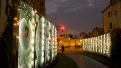 Campus at night