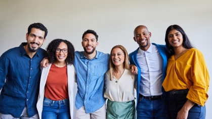 group of diverse business people