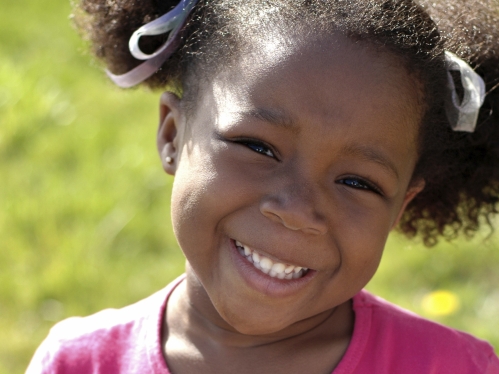 Child smiling