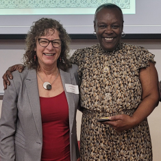Amy Strickler and Gina Harvell